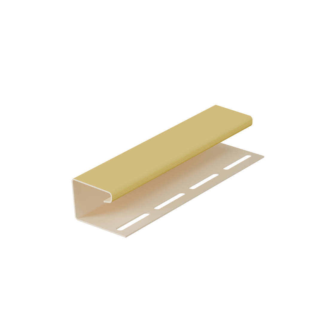 j-профиль 16 мм, лимон