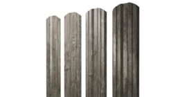 Штакетник Twin фигурный 0.45 Print Elite Nordic Wood TwinColor