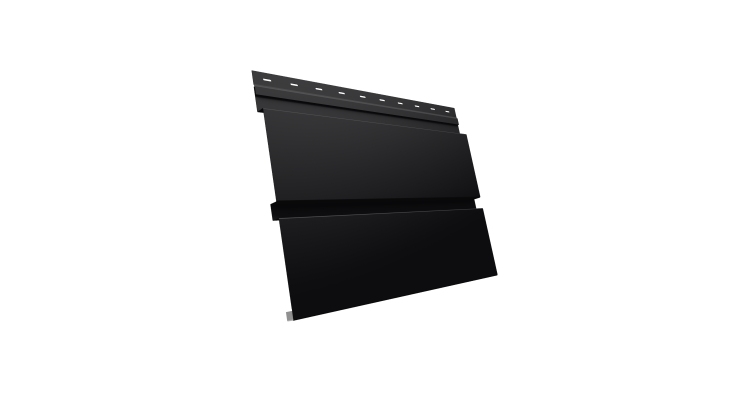 Квадро брус 0.5 PurLite Мatt с пленкой RAL 9005 черный