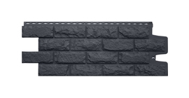 Фасадная панель GL Колотый камень Classic графит