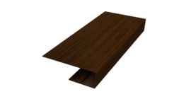 J-Профиль 12мм 0,45 Print Elite Choco Wood TwinColor (2м)