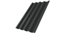 Профнастил НС44 Grand Line 0,5 PurLite Matt RAL 7016 антрацитово-серый