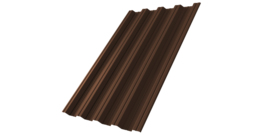Профнастил НС44 Grand Line 0,5 PurLite Matt RAL 8017 шоколад
