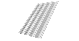 Профнастил НС44 0,7 PE RAL 9003 сигнальный белый