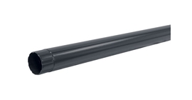 Труба круглая 90 мм, 3 м Мatt RAL 7024 мокрый асфальт