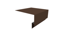 Планка околооконная сложная Экобрус Grand Line 200х75х25 0,45 Drap ST RAL 8017 шоколад (3м)