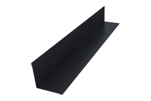 Угол внутренний 50х50 0,5 Satin Matt RAL 7024 мокрый асфальт (2м)