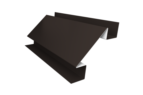 Угол внутренний сложный 75мм 0,5 Drap TX RR 32 темно-коричневый (2м)