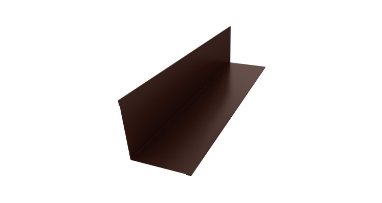 Угол внутренний 110х110 0,5 Drap RAL 8017 шоколад (3м)