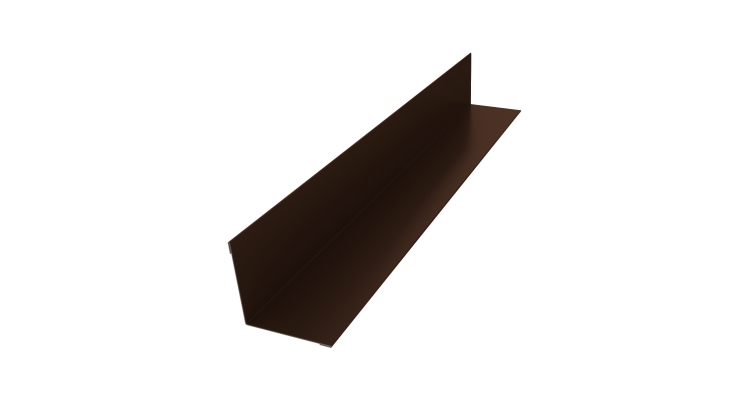 Угол внутренний 30х30 0,45 Drap TR RAL 8017 шоколад (3м)