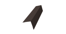 Угол внешний 50х50 0,45 Drap TX RR 32 темно-коричневый (2м)