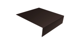 Планка лобовая/околооконная простая 190х50 0,45 Drap TR RR 32 темно-коричневый (2м)