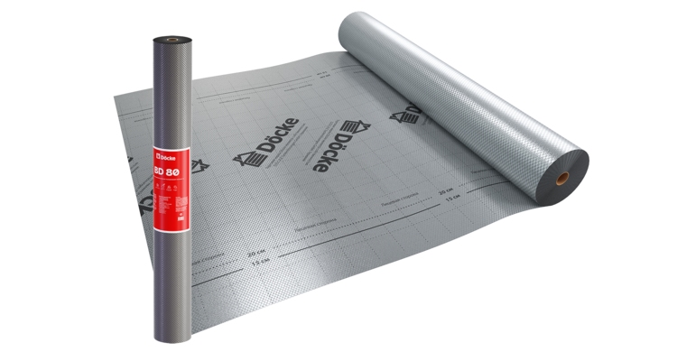 Пароизоляционная пленка BD 80 повышенной прочности