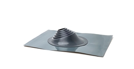 Проходной элемент MF угловой №1 (75-200мм) +185 EPDM (металлический окрашенный фланец) серый