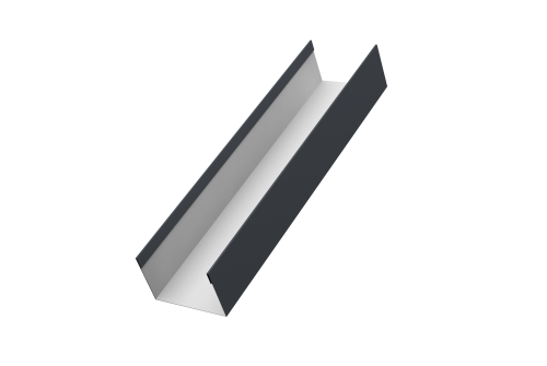 Стойка жалюзи Milan,Tokyo 0,5 Drap RAL 7024 мокрый асфальт (1,8м)